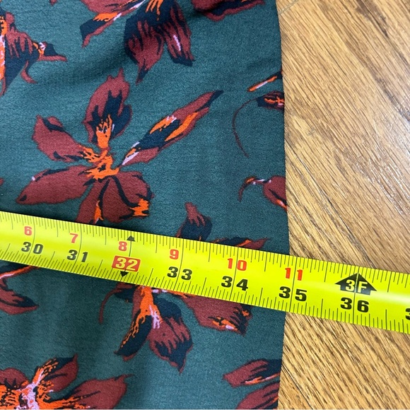 Madewell | Floral Print Easy Dress Long Sleeve Button Front Size L - Picture 15 of 15